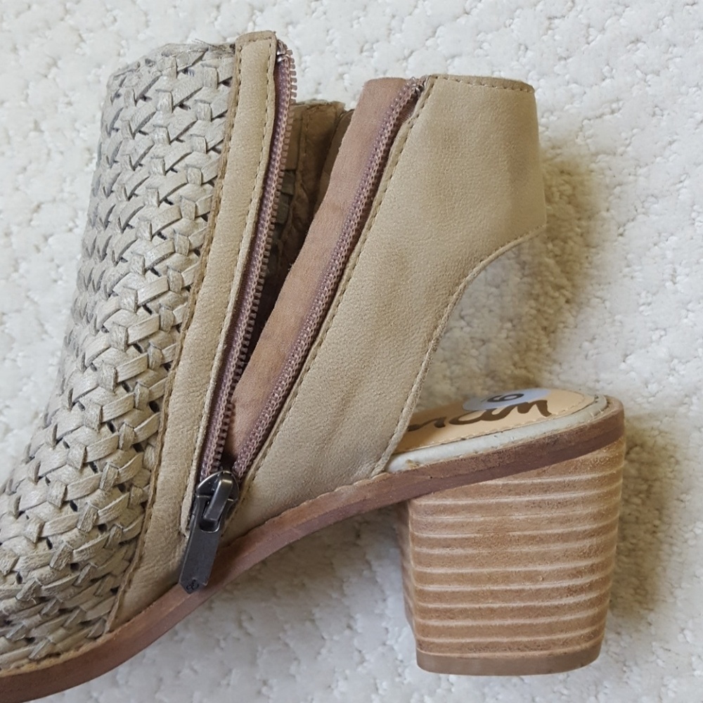 Sam Edelman Cooper woven peep toe sandals - Picture 5 of 7